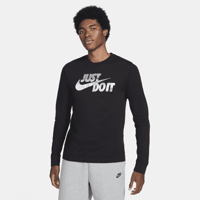 Playeras deportivas nike manga larga best sale